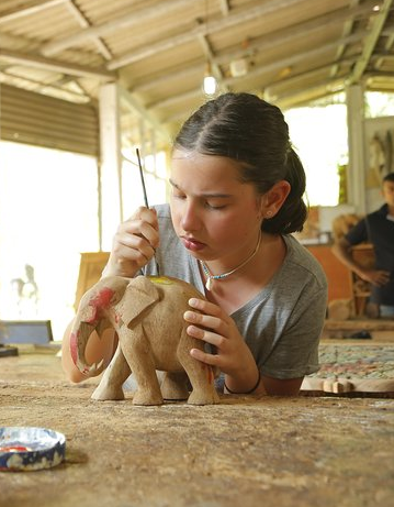 Craftsman at work